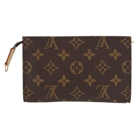 LOUIS VUITTON Monogram Bucket PM Accessory Pouch LV Auth 155367